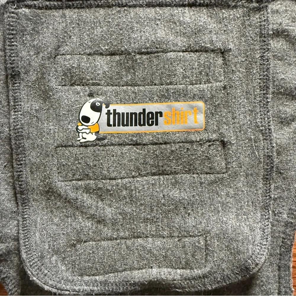 Thundershirt Heather Gray Dog Anxiety Vest Size Small